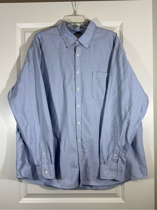 Jos. A. Bank Other - JoS. A. Bank Tailored Fit Oxford Button-Down Shirt Blue XXL
